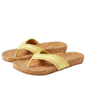 Jack Rogers Thelma Comfort Flip-Fiop Butter Butter 111221Sa13-704 - Natural