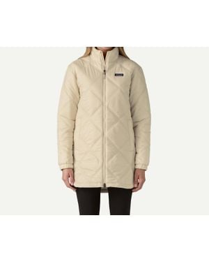 Patagonia Pine Bank Insulated Parka Jacket - Natural