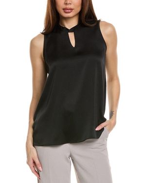 Joseph Ribkoff Twisted Mock Blouse - Black