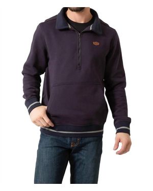 Kimes Ranch Boxer Quarter Sweatshirt - Blue