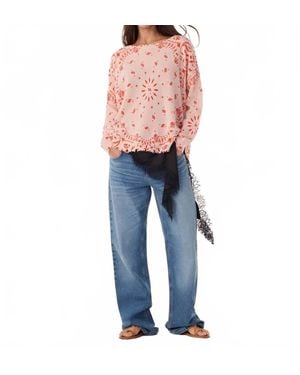 Kujten Mela Bandana Bico Sweater - Blue
