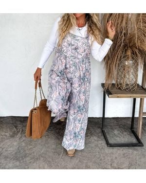 Blakeley Hunting Karli Ribbed Relaxed Fit Jumpsuit - Multicolor