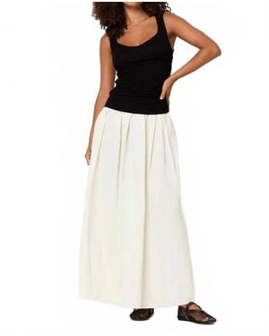 Project Social T Yulia Sweetheart Neck Seamless Tank - White