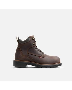 Red Wing Insulated Waterproof Safety Toe Boots - Brown