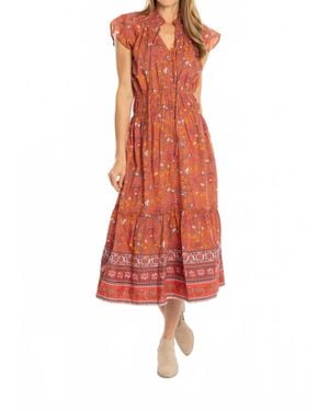 Bindu Camilla Dress - Red
