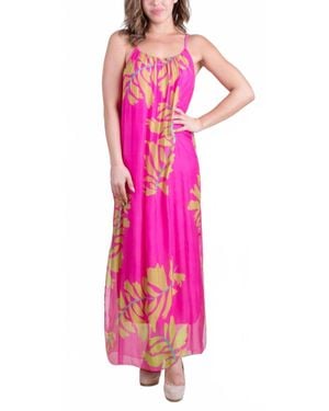Gigi Moda Venus Foglia Dress - Pink