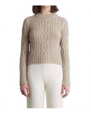 Eleven Six Carly Round Neck Sweater - Natural