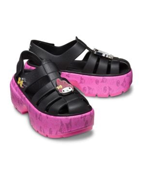 Crocs™ Stomp Sandal M7W9 Hello Kitty & Friends My Melody & Kuromi Zogg3446 - Pink