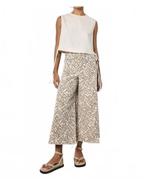 Apricot Giana Wide Leg Jeans - Natural