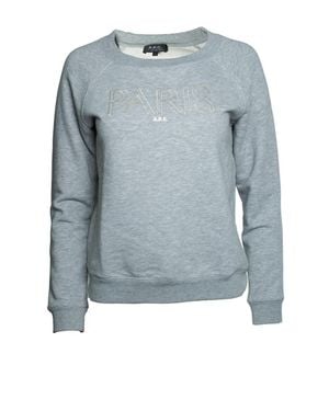 A.P.C. A. P.C. Crewneck Sweater - Blue