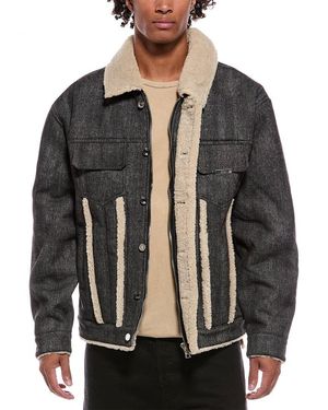 RTA Danny Denim Jacket - Black