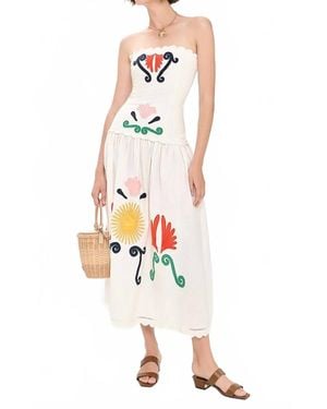 Carolina K Malla Dress - White