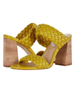 Steve Madden Tielo Heeled Sandai Citron Tiel01S1-818 - Yellow