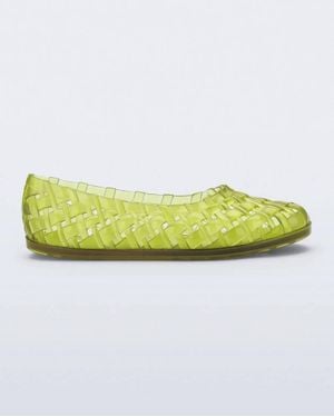 Melissa Possession Ballerina Flat Shoes - Yellow