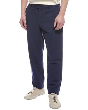 Brooks Brothers Linen-blend Pant - Blue