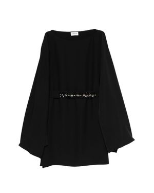 P.A.R.O.S.H. Short Dress - Black