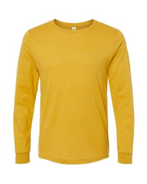 Bella Canvas Jersey Long Sleeve Tee - Yellow
