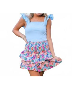 TCEC Sky Flutter Bodysuit - Blue