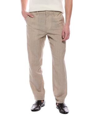 Rag & Bone Evan Donegal Wool & Linen-Blend Trouser - Natural