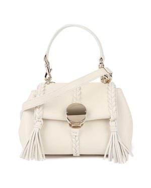 Chloé Mini Soft Shoulder Bag - Natural