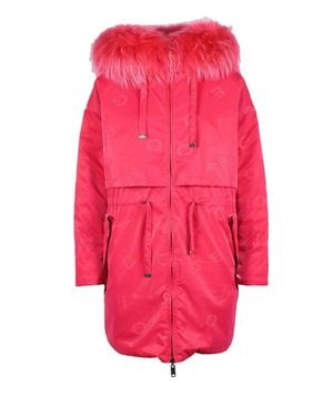Diego M Long Coat - Pink
