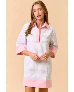 Lalavon Westport Mini Dress - Pink