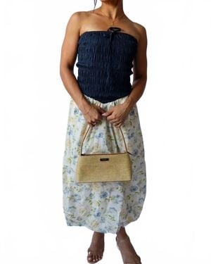 Bailey Rose Garden Bubble Dress - Blue