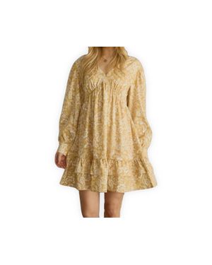 Panache Hello Sunshine Mini Dress - Natural