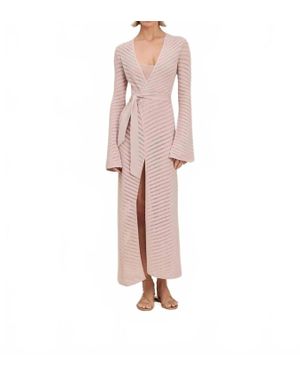 Devon Windsor Elliott Robe - Pink