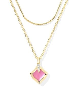 Kendra Scott Joelle Strand Necklace - White