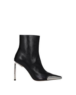 ショートブーツ・ブーティ Off-White Off White Pop Bulky Nappa Ankle Boot Off-White Black Pop Bulky Nappa Ankle Boot - Boots - Free