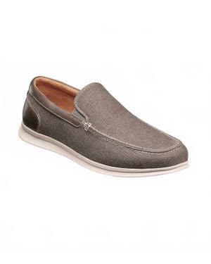 Florsheim Montigo Canvas Moc Toe Venetian Loafer - Gray