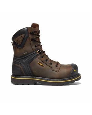 Keen Csa Abitibi Ii 8" Composite Toe Work Boots - Brown