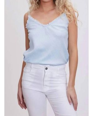 Bella Dahl Frayed Cami Stripe - Blue