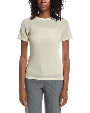 REMAIN STUDIO Textured Fitted T-Shirt - Natural