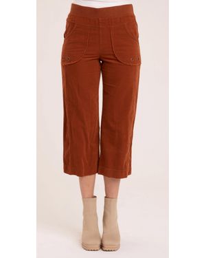 XCVI High Waist Crop Jeans - Orange