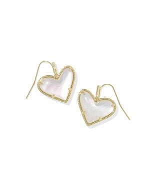 Kendra Scott Ari Heart Statement Drop Earring - Black