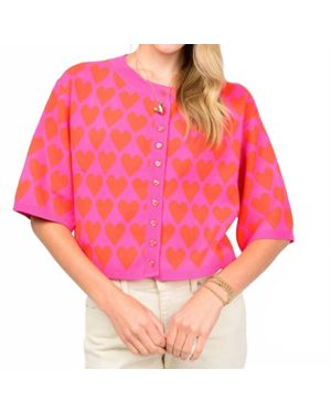 Ivy Jane Heartfelt Sweater - Red