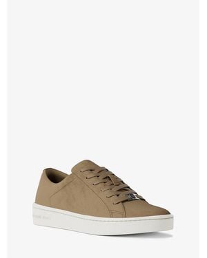 Michael Kors Keaton Suede Sneaker - Natural