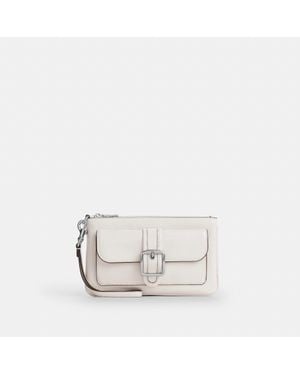 COACH Ashton Wristlet - White