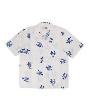 Aimé Leon Dore Mets Collar Shirt - Blue