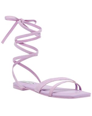 Steve Madden Garvan Sandal Lilac Suede Garv02S1-544 - Purple