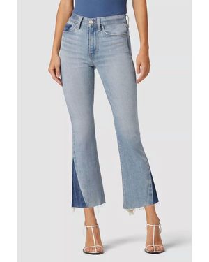 Hudson Jeans Barbara High-Rise Bootcut Crop Jean - Blue