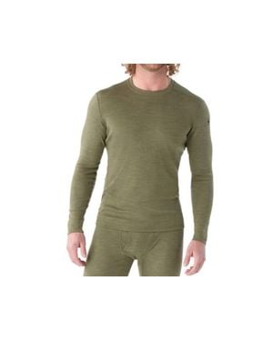 Smartwool Classic Thermal Merino Base Layer Crew Top - Green