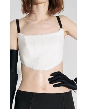 Anna October Lille Corset Top - Black