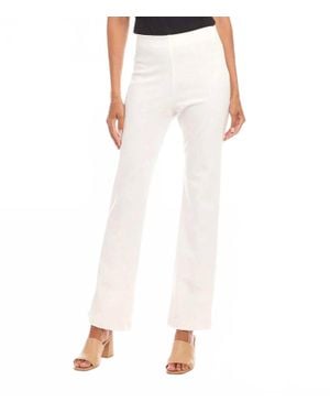 Karen Kane Becca Bootcut Pants - White