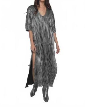 Jen's Pirate Booty Elixir Grand Canal Kaftan Dress - Gray
