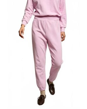 PERFECTWHITETEE Johnny French Terry Easy Sweatpant - Pink