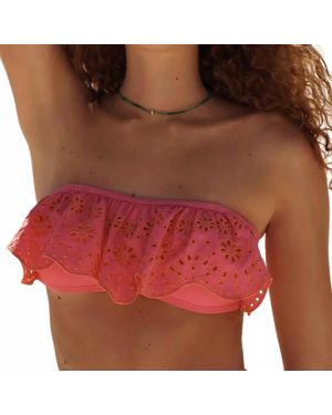 Beach Riot Tanvi Bikini Top - Red