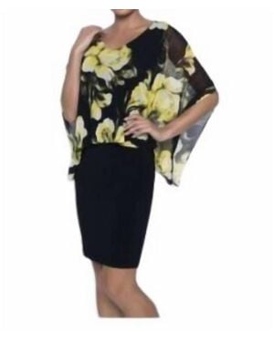 FRANK LYMAN Floral Knit Dress - Multicolor